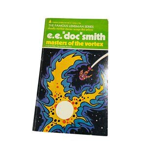 Masters Of The Vortex By E.E. Doc Smith Vintage Book